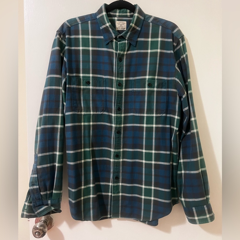 J CREW Flannel medium